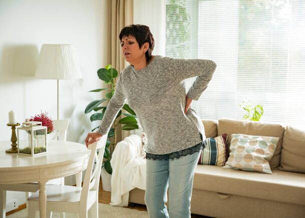 Οστεοχόνδρωση σε γυναίκα